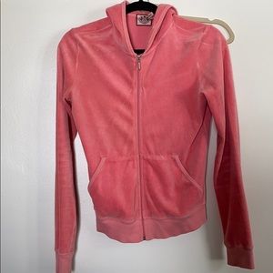 Pink juicy zip up